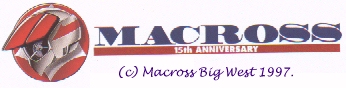 Macross 15th Anniversary banner